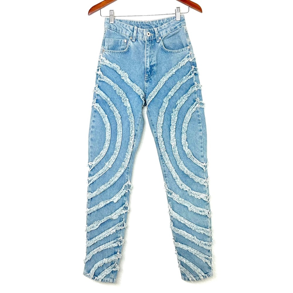 The Ragged Priest High Rise Blue Gaze Jeans - Picture 4 of 13